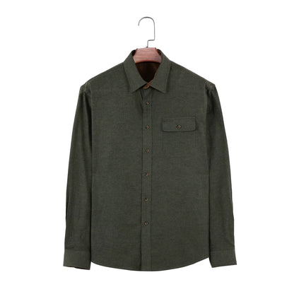 Casual Long Sleeve Button-Up Shirt